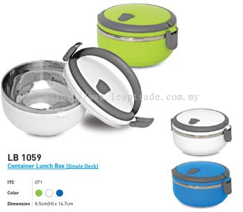 LB 1059 Container Lunch Box (Single Deck)