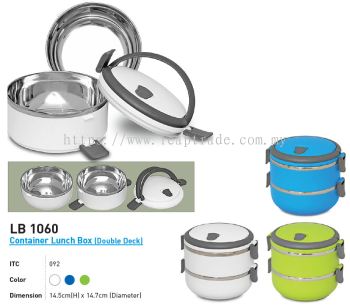 LB 1060 Container Lunch Box (Double Deck)