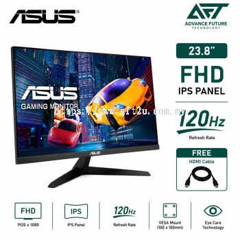 Asus VY249HGR 23.8'' FHD IPS 120Hz Gaming Monitor ( HDMI, VGA, Audio, 3 Years Warranty )