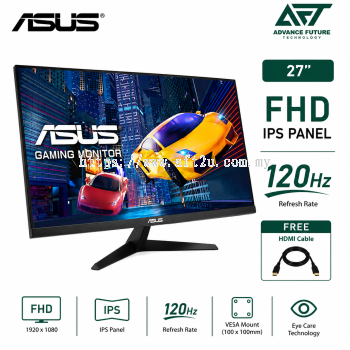 Asus VY279HGR 27'' FHD IPS 120Hz Gaming Monitor ( HDMI, VGA, Audio, 3 Years Warranty )