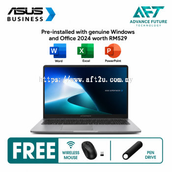 Asus ExpertBook P1 P1503CVA-S72874WS 15.6" FHD Laptop Misty Grey ( Intel Core 5 210H, 16GB, 512GB SSD, Intel, W11, H&S 2024&M365 )