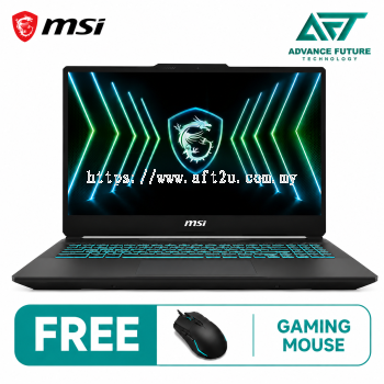 MSI Cyborg 15 A13VE-2476MY 15.6'' FHD 144Hz Gaming Laptop Black Edition ( Intel Core i7 13620H, 16GB, 512GB SSD, RTX4050, W11 )