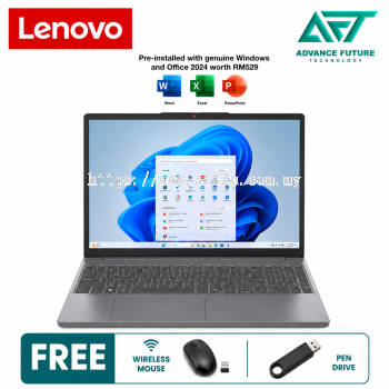 Lenovo IdeaPad Slim 3 15IWC11 83RR00A3MJ 15.3" WUXGA Laptop Luna Grey ( Intel Core 5 320, 16GB, 512GB SSD, Intel, W11, H&S 2024&M365 )