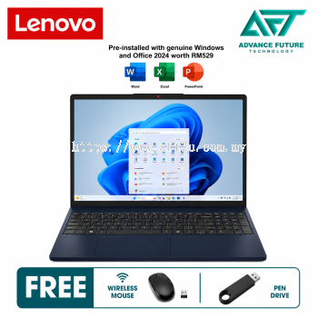 Lenovo IdeaPad Slim 3 15IWC11 83RR00A4MJ 15.3" WUXGA Laptop Cosmic Blue ( Intel Core 5 320, 16GB, 512GB SSD, Intel, W11, H&S 2024&M365 )