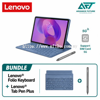 Lenovo Idea Tab 5G ZAFM0740MY 11" 2.5K IPS Touch Tablet Polar Blue ( MediaTek 6300, 8GB, 256GB, 5G, WiFi, Android 15 or later )