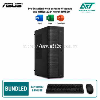 Asus V501SV-07240H003WS SFF Desktop PC Black ( Intel Core 7 240H, 16GB, 512GB SSD, Intel, W11, H&S 2024&M365 )