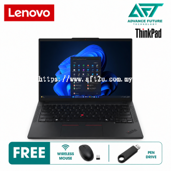 Lenovo ThinkPad T14 Gen 6 21QC000RMA 14'' WUXGA Business Laptop Black ( Intel Core Ultra 5 225U, 32GB, 1TB SSD, Intel, W11Pro )