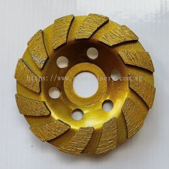 4” Diamond Floor Grinding Wheel