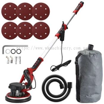 Electric Drywall Sander Variable Speed With Automatic Vacuum LED Light 1390W