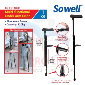 Sowell Multifunctional Underarm Crutches (SC-FST4800)