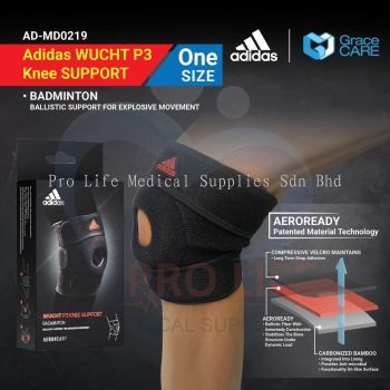 Adidas & Grace Care Wucht P3 Knee Support One Size | AD-MB0219