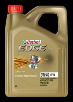 CASTROL EDGE 0W-40 A3/B4 ADVANCED FULL SYNTHETIC ENGINE OIL FOR PETROL,DIESEL& HYBRID CARS