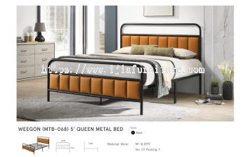 Weegon (MTB-068) 5' Queen Metal Bed