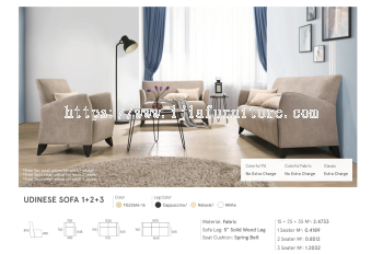 Udinese Sofa 1+2+3