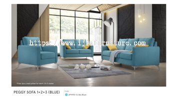 Peggy Sofa 1+2+3 (Blue)