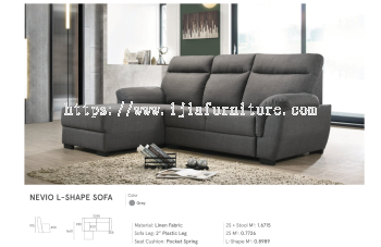 Nevio L-Shape Sofa