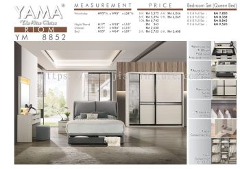 RIOM YM - 8852 Bedroom Set (Queen Bed)