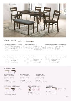 Dining Furniture Set - Jordan Series