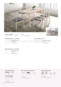 Dining Durniture Set - Mizzo Series