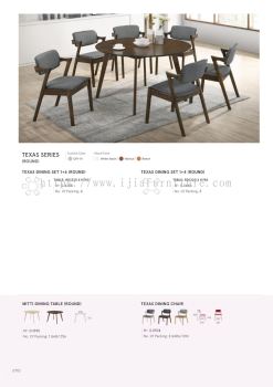 Dining Furniture Set - Texas Series (Round)