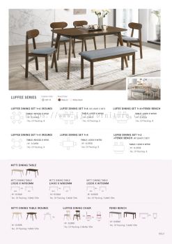 Dining Furniture Set - Luffee Series