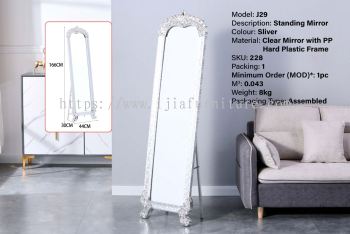 Standing Mirror - J29 (Silver)