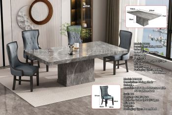 Fully Marble Dining Table -SC023 | DIning Chair DC9885