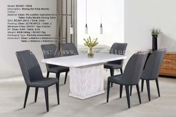 Fully Marble Dining Set - DC407 / E018