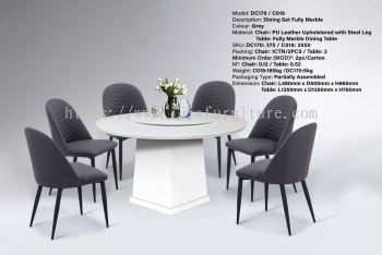 Fully Marble Dining Set DC170 / C019