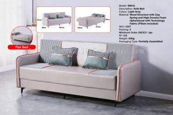 Sofa Bed - SB012 (Light Grey)