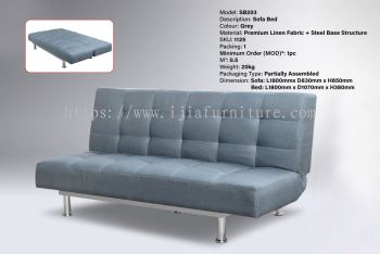 Sofa Bed - SB203 (Grey)