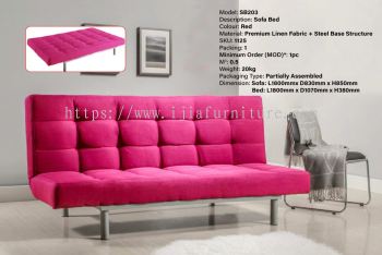 Sofa Bed - SB203 (Red)