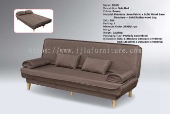 Sofa Bed - SB511 (Brown)