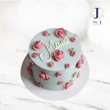 Rose Garden Dream Cake | For Mother | For Elderly | Birthday Cake