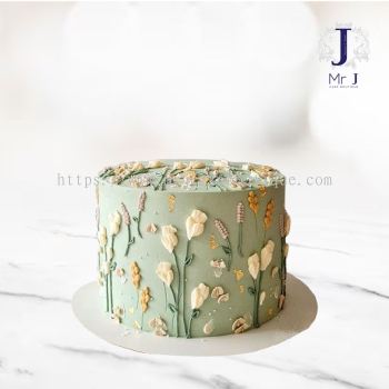 Garden Blossom Cake | For Elderly | Birthday Cake