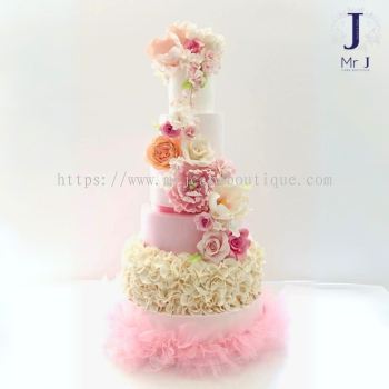 6 Tiers | Dream Wedding | Floral Fantasy | Wedding Cake