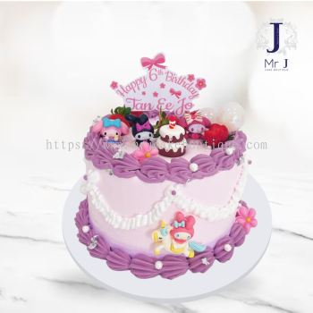 Kuromi and friends Cake | Kids Cake | Birthday Cake