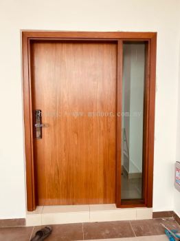 MYD-DL-007-ENGINEERING FLAT DOOR -  C/W SIDE GLASS