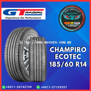GT RADIAL CHAMPIRO ECOTEC 185/60R14