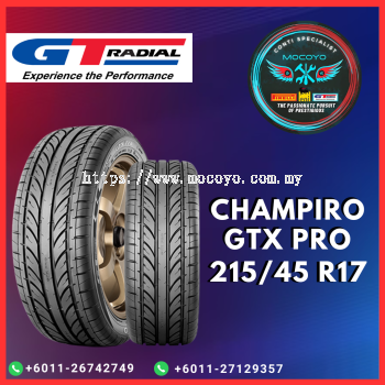 GT RADIAL CHAMPIRO GTX PRO 215/45R17