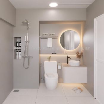 BATHROOM - SILVER - PF