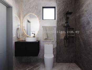 COMMOM BATHROOM - SILVER - LTH