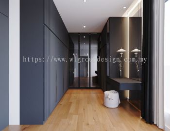 WALK IN CLOSET - SILVER - LTH