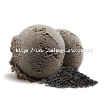 Black Sesame Peanut Butter Gelato