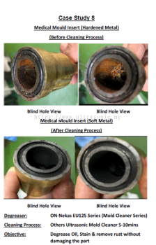 Ultrasonic Cleaning Case Studay 8 - Ultrasonic Mold Cleaning 5-10 Mins