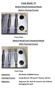 Ultrasonic Cleaning Case Studay 10 - Msonic Ultrasonic Cleaning 10 Mins