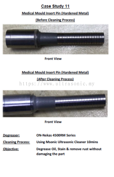 Ultrasonic Cleaning Case Studay 12 - Msonic Ultrasonic Cleaning 10 Mins