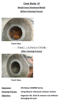 Ultrasonic Cleaning Case Studay 16 - Msonic Ultrasonic Cleaning 15 Mins