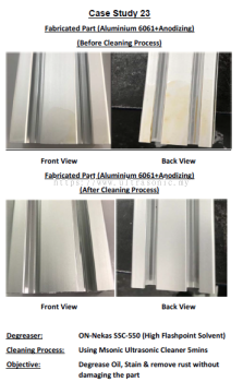 Ultrasonic Cleaning Case Studay 23 - Msonic Ultrasonic Cleaning 5 Mins