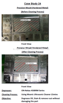 Ultrasonic Cleaning Case Studay 24 - Msonic Ultrasonic Cleaning 15 Mins